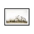 Picture of Leaning Bike  _GroupedProduct_Rectangle_Landscape_Photography _GroupedProduct_Rectangle_Landscape_Framed_Matted_