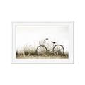 Picture of Leaning Bike  _GroupedProduct_Rectangle_Landscape_Photography _GroupedProduct_Rectangle_Landscape_Framed_Matted_