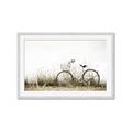 Picture of Leaning Bike  _GroupedProduct_Rectangle_Landscape_Photography _GroupedProduct_Rectangle_Landscape_Framed_Matted_