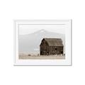 Picture of Mountain Barn _GroupedProduct_Rectangle_Landscape_Photography _GroupedProduct_Rectangle_Landscape_Framed_Matted_