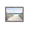 Picture of Grass and Sand  _GroupedProduct_Rectangle_Landscape_Framed_Matted_