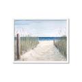 Picture of Grass and Sand  _GroupedProduct_Rectangle_Landscape_Framed_Matted_