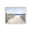 Picture of Grass and Sand  _GroupedProduct_Rectangle_Landscape_Framed_Matted_