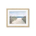 Picture of Grass and Sand  _GroupedProduct_Rectangle_Landscape_Framed_Matted_