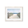Picture of Grass and Sand  _GroupedProduct_Rectangle_Landscape_Framed_Matted_