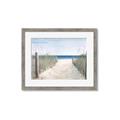 Picture of Grass and Sand  _GroupedProduct_Rectangle_Landscape_Framed_Matted_
