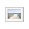 Picture of Grass and Sand  _GroupedProduct_Rectangle_Landscape_Framed_Matted_