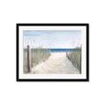Picture of Grass and Sand  _GroupedProduct_Rectangle_Landscape_Framed_Matted_