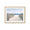 Picture of Grass and Sand  _GroupedProduct_Rectangle_Landscape_Framed_Matted_