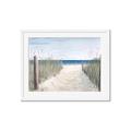 Picture of Grass and Sand  _GroupedProduct_Rectangle_Landscape_Framed_Matted_