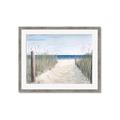 Picture of Grass and Sand  _GroupedProduct_Rectangle_Landscape_Framed_Matted_