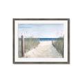Picture of Grass and Sand  _GroupedProduct_Rectangle_Landscape_Framed_Matted_