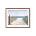 Picture of Grass and Sand  _GroupedProduct_Rectangle_Landscape_Framed_Matted_
