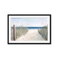 Picture of Grass and Sand  _GroupedProduct_Rectangle_Landscape_Framed_Matted_