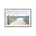 Picture of Grass and Sand  _GroupedProduct_Rectangle_Landscape_Framed_Matted_