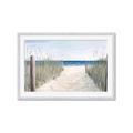 Picture of Grass and Sand  _GroupedProduct_Rectangle_Landscape_Framed_Matted_