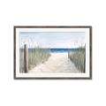 Picture of Grass and Sand  _GroupedProduct_Rectangle_Landscape_Framed_Matted_