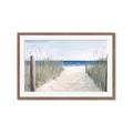 Picture of Grass and Sand  _GroupedProduct_Rectangle_Landscape_Framed_Matted_