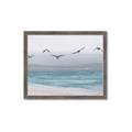 Picture of Silver Birds  _GroupedProduct_Rectangle_Landscape_Framed_Matted_