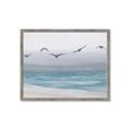 Picture of Silver Birds  _GroupedProduct_Rectangle_Landscape_Framed_Matted_