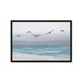 Picture of Silver Birds  _GroupedProduct_Rectangle_Landscape_Framed_Matted_