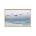 Picture of Silver Birds  _GroupedProduct_Rectangle_Landscape_Framed_Matted_