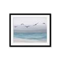 Picture of Silver Birds  _GroupedProduct_Rectangle_Landscape_Framed_Matted_
