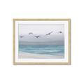 Picture of Silver Birds  _GroupedProduct_Rectangle_Landscape_Framed_Matted_