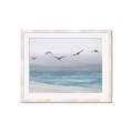 Picture of Silver Birds  _GroupedProduct_Rectangle_Landscape_Framed_Matted_