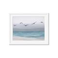 Picture of Silver Birds  _GroupedProduct_Rectangle_Landscape_Framed_Matted_
