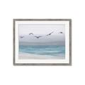Picture of Silver Birds  _GroupedProduct_Rectangle_Landscape_Framed_Matted_