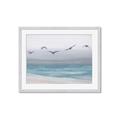 Picture of Silver Birds  _GroupedProduct_Rectangle_Landscape_Framed_Matted_