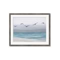 Picture of Silver Birds  _GroupedProduct_Rectangle_Landscape_Framed_Matted_