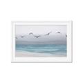 Picture of Silver Birds  _GroupedProduct_Rectangle_Landscape_Framed_Matted_