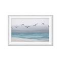 Picture of Silver Birds  _GroupedProduct_Rectangle_Landscape_Framed_Matted_
