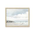 Picture of Birds on beach _GroupedProduct_Rectangle_Landscape_Framed_Matted_