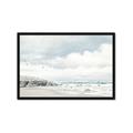 Picture of Birds on beach _GroupedProduct_Rectangle_Landscape_Framed_Matted_