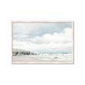 Picture of Birds on beach _GroupedProduct_Rectangle_Landscape_Framed_Matted_