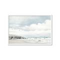 Picture of Birds on beach _GroupedProduct_Rectangle_Landscape_Framed_Matted_