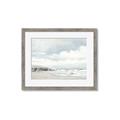 Picture of Birds on beach _GroupedProduct_Rectangle_Landscape_Framed_Matted_