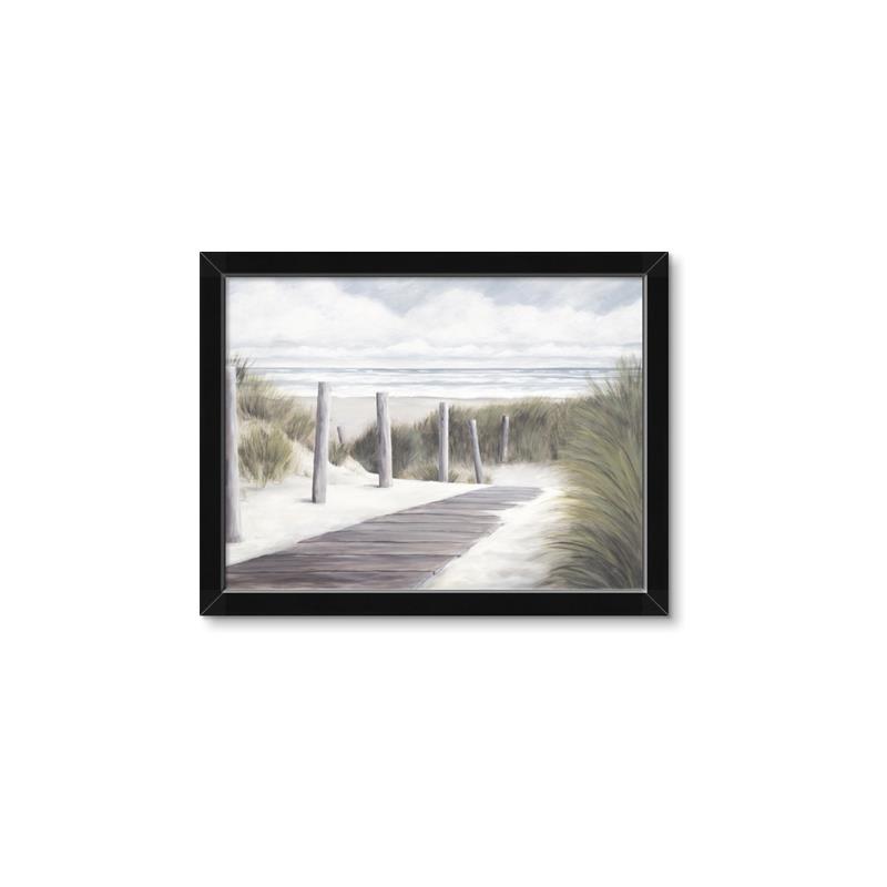 Picture of Peaceful Beach Path _GroupedProduct_Rectangle_Landscape_Framed_Matted_