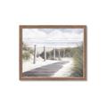 Picture of Peaceful Beach Path _GroupedProduct_Rectangle_Landscape_Framed_Matted_