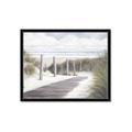 Picture of Peaceful Beach Path _GroupedProduct_Rectangle_Landscape_Framed_Matted_