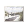 Picture of Peaceful Beach Path _GroupedProduct_Rectangle_Landscape_Framed_Matted_
