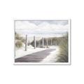 Picture of Peaceful Beach Path _GroupedProduct_Rectangle_Landscape_Framed_Matted_