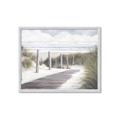 Picture of Peaceful Beach Path _GroupedProduct_Rectangle_Landscape_Framed_Matted_
