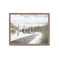Picture of Peaceful Beach Path _GroupedProduct_Rectangle_Landscape_Framed_Matted_