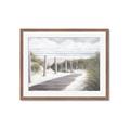 Picture of Peaceful Beach Path _GroupedProduct_Rectangle_Landscape_Framed_Matted_