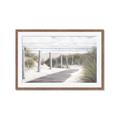Picture of Peaceful Beach Path _GroupedProduct_Rectangle_Landscape_Framed_Matted_