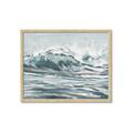 Picture of Wave in water _GroupedProduct_Rectangle_Landscape_Framed_Matted_